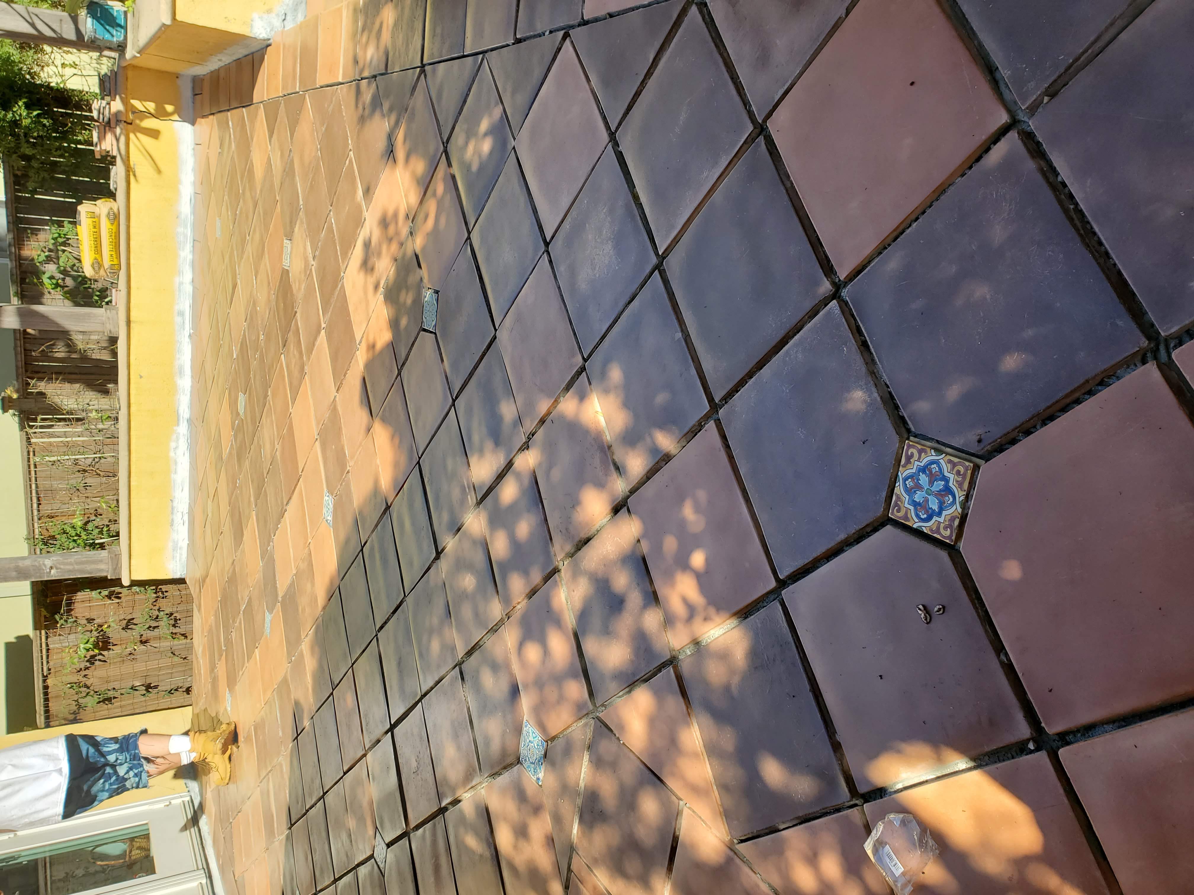 Tile deck with neoprene pre-proof