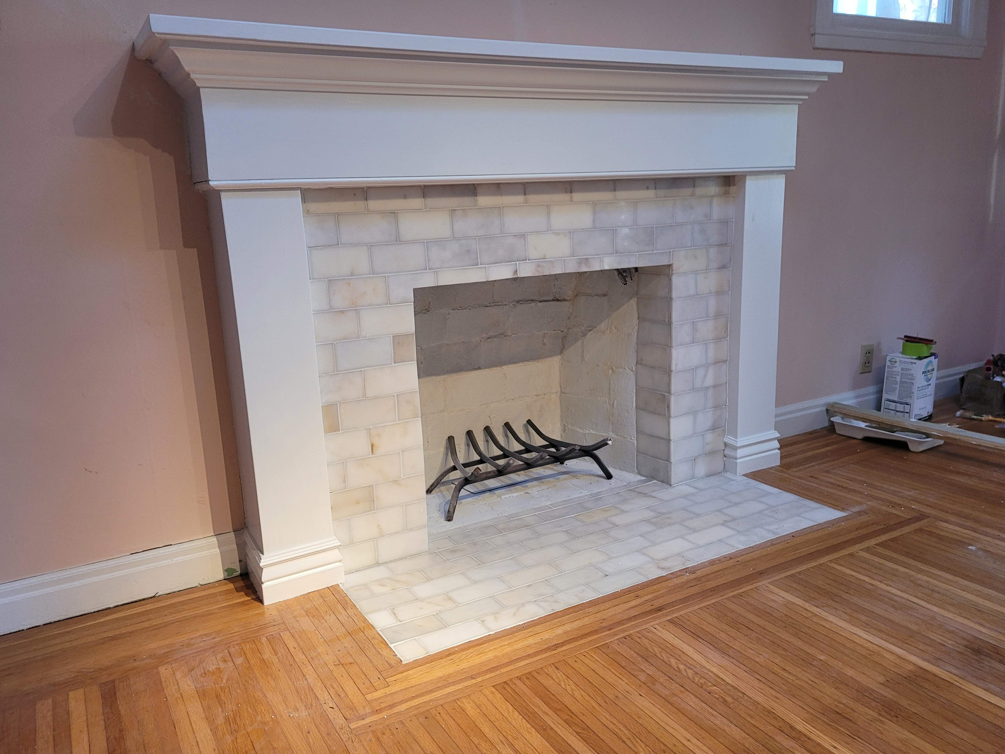 Indoor fireplace